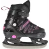 Nils Extreme NH11912 A 2IN1 Skates BLACK/PINK SIZE. S (31-34) With Interchangeable Hockey Skates