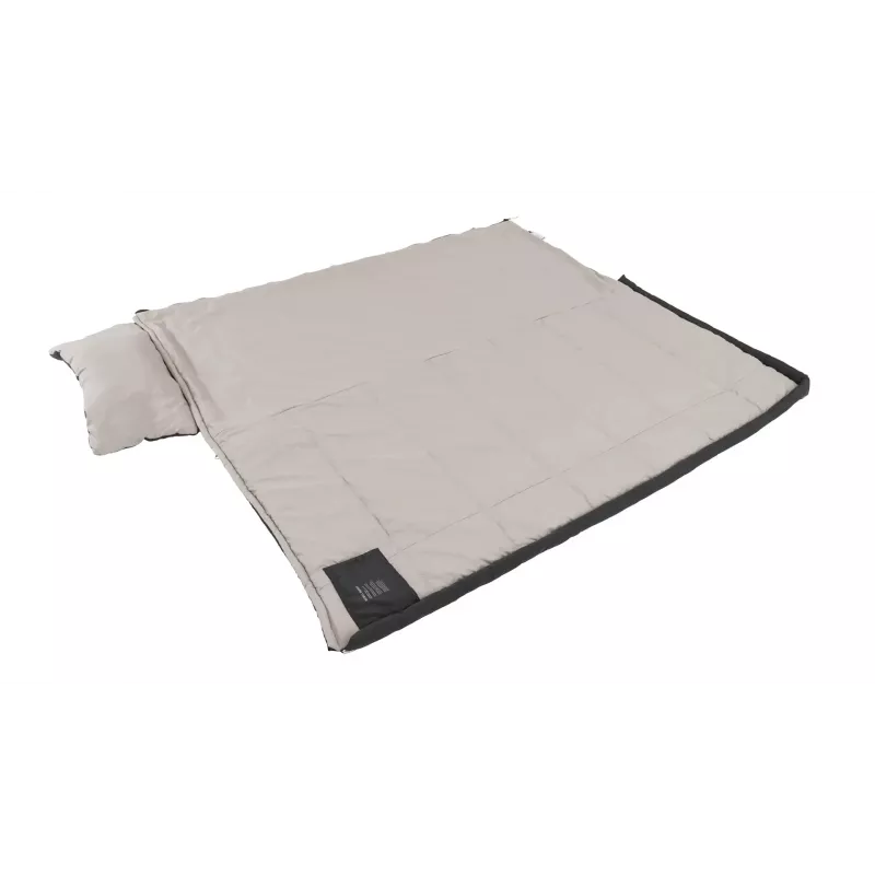 Sleeping bag Outwell Contour Prime Adult rectangular 850×2200 mm polyester Dark Grey