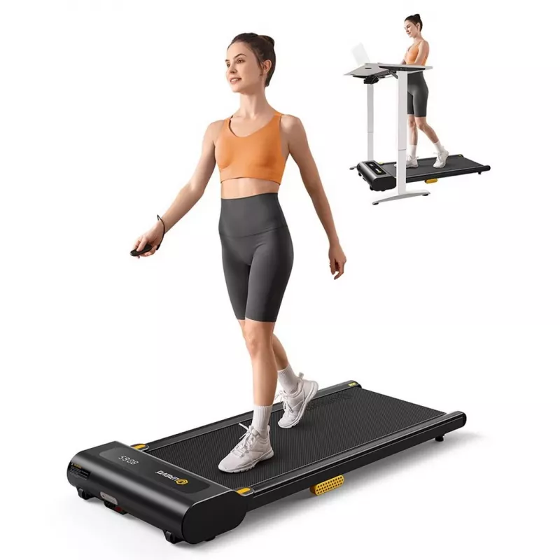 Treadmill UREVO Spacewalk SP 1 Lite URTM022 — max speed 6 km/h, min speed 0.96 km/h, max user weight 120 kg, running area 400×1024 mm, LED display