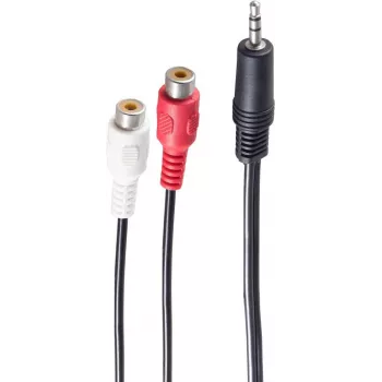 Audio Cable 3.5mm 2 x RCA ShiverPeaks BS30771