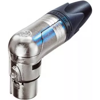 Neutrik RX Series - Audio-Plug - XLR3 (W) - Right-Angled Plug (NC3FRX)