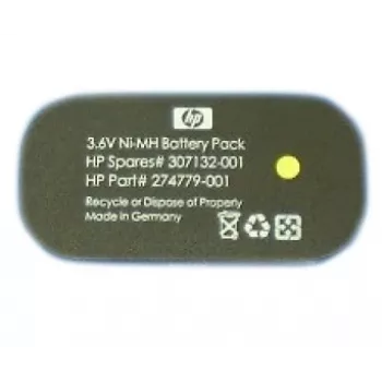 3.6V Battery Pack ASSEMBLY500MAH Nimh Oval Shaped