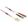 Optical Fibre Cable DeLOCK LC to ST Multi-mode OM4 0.5 m