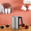 Electric kettle Tefal KI513D10 stainless steel 1.7 L 2200 W, cordless, 360° base