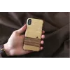 Phone case MAN&WOOD for iPhone X/XS — terra black, protective back cover