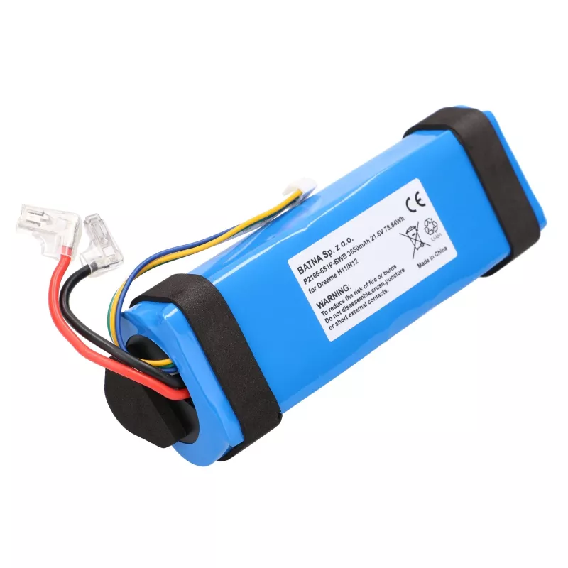 Replacement battery Extralink for Dreame H11 / H11 MAX P2106-6S1P-BWB 3650mAh 21.6V