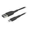 USB Cable Belkin CAB007bt1MBK 1m USB A Micro-USB A Black