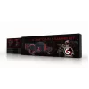 Gaming keyboard GEMBIRD GGS-UMG4-02 104-key full-size USB QWERTY US English with mouse, black