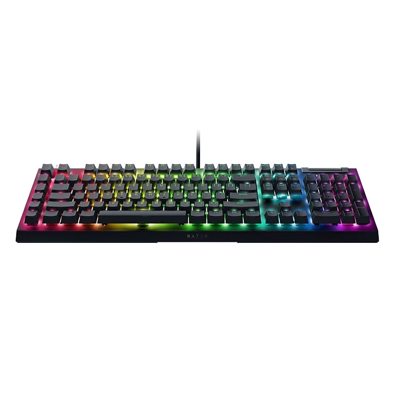 Razer BlackWidow V4 X Mechanical Gaming Keyboard, Yellow Switch, US Layout, Wired, Black Razer
