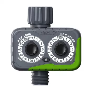 Automatic hose timer RainPoint ITV152, 2 programs, 24-hour cycle