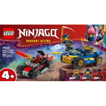 Building Blocks Ninjago 71840 Racing Duel Rogue vs Drix