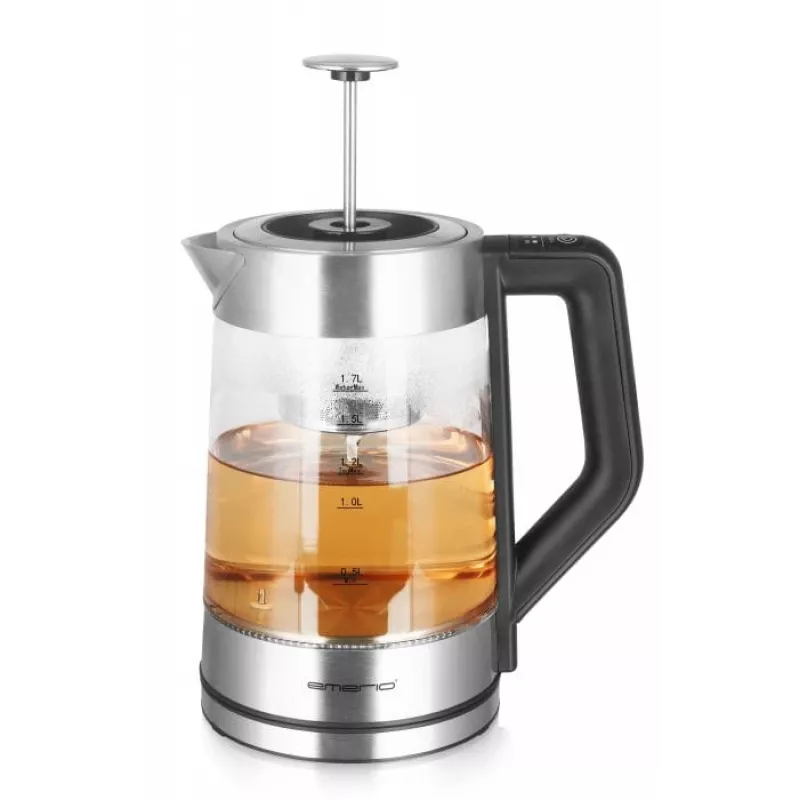 Electric kettle Emerio 1.7L 5 power settings color change
