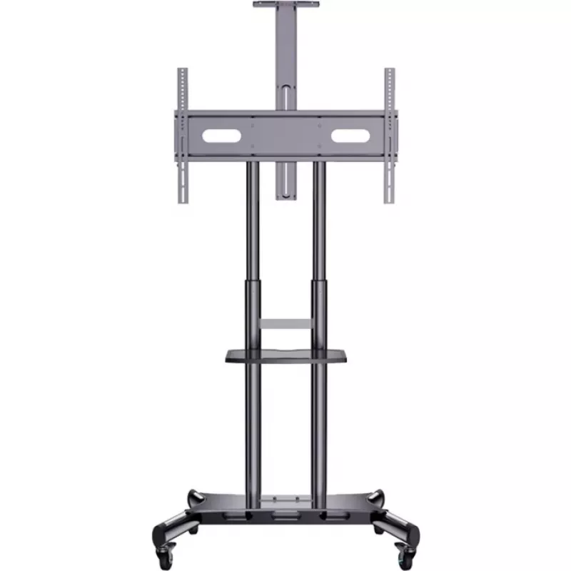 HAGOR HP Twin Stand HD - Cart - for Flat Screen / AV Equipment - Black - Screen Size: 140-213 cm (55-84) - Mounting Interface: to 800 x 500 mm (8210)