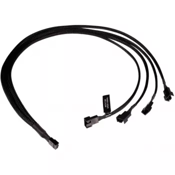 RGB splitter cable Alphacool 18684 black 600 mm