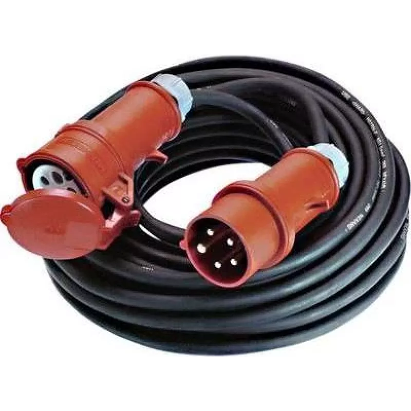 Power Cable Bachmann 347.170 Black Red 5 m