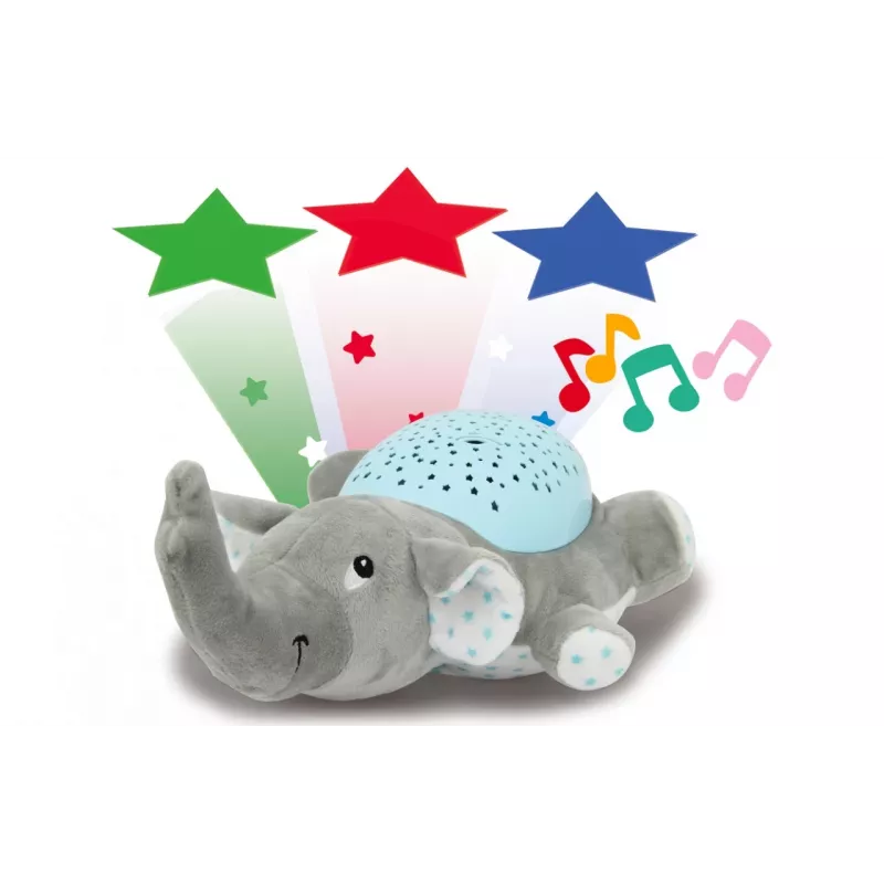 Jamara Dreamy Elephant Baby-night light Blue - Grey (460432)