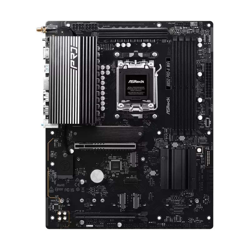 Motherboard ASRock B850 Pro-A WiFi AMD B850 Socket AM5 ATX