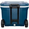 Coleman 50QT Xtreme Wheeled Cooler, Blue, Plastic, polyurethane (PU), Black, 47 l, 113 kg