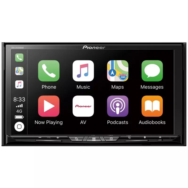 AVH-Z9200DAB, black, 2 DIN, 50 W, 4.0 channels, 50 W, CD, CD-R, CD-RW, DVD, DVD-