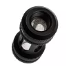 Inline filter XSPC G1/4 inch matte black for liquid cooling loops