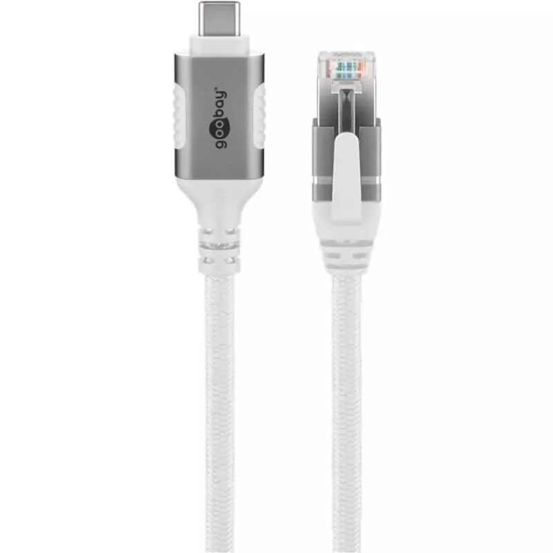 Goobay 74177 - Network Adapter Cable USB 3.1 Type C Gigabit Ethernet 3 m - Network Card - 1.000 Mbps (74177)