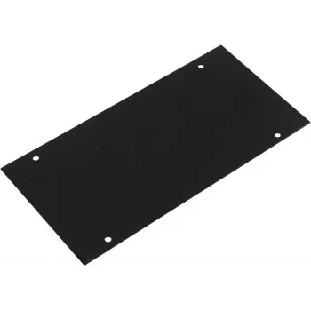 Blanking Panel Omnitronic Modul 2U 176x88 mm for Rack Modules