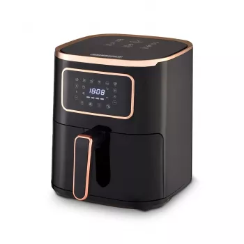 Hot air fryer HEINRICH'S HFR 8216 — 5.0 L, 1450 W, Black, LED, Touch controls