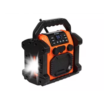 Portable AM/FM Radio BLOW RA14 construction radio, battery-powered, AM and FM reception