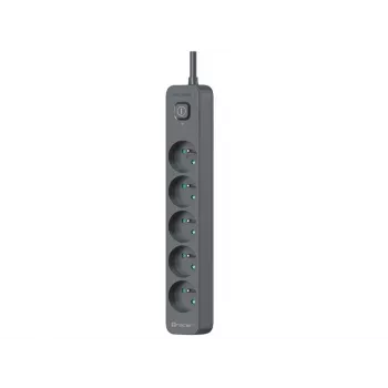 Power strip TRACER TRALIS47023 — 1.8 m cable, 5 outlets