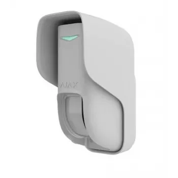Outdoor curtain detector Ajax 101441 — wireless, white, curtain-type motion sensor for outdoor perimeter protection
