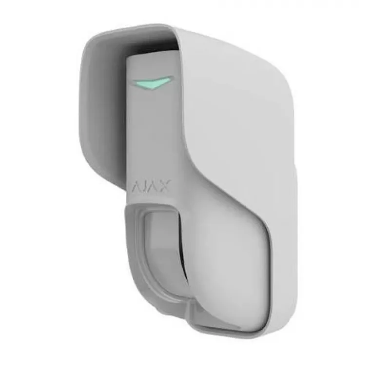 Outdoor curtain detector Ajax 101441 — wireless, white, curtain-type motion sensor for outdoor perimeter protection