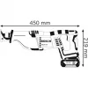 Bosch 0 601 64J 000 reciprocating saw 2700 spm Black, Blue, Red, Silver
