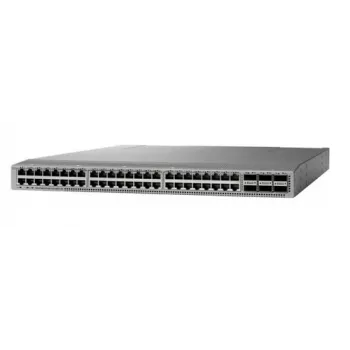 Managed Network Switch Cisco N9K-C93108TC-FX3P 48x 10G Ethernet 1U