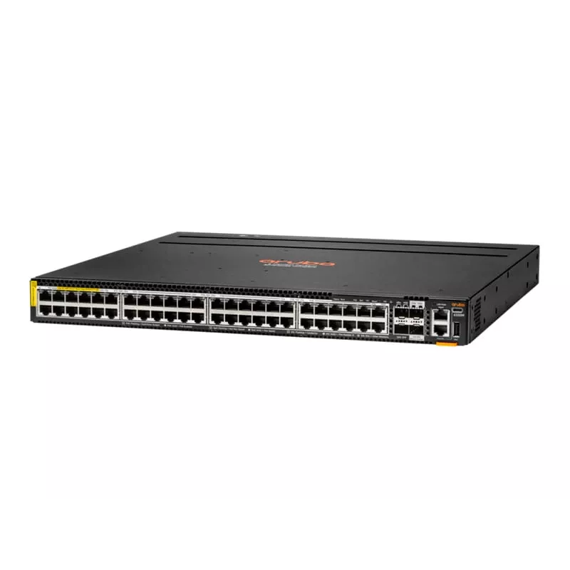 Managed network switch HP Enterprise Aruba R8S90A 48x 5G Ethernet (100/1000/5000) PoE, RJ-45/USB-C console, 880 Gbit/s