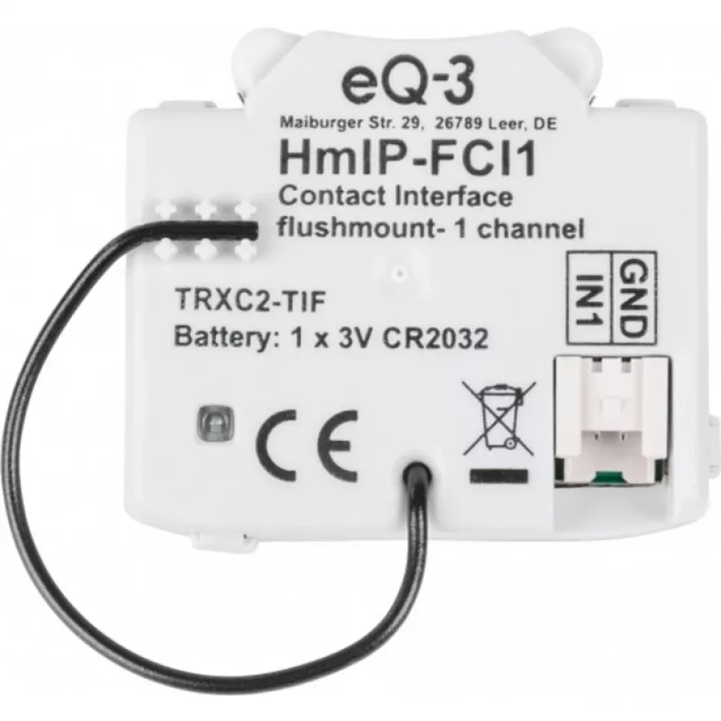 Homematic IP 153489A0 smart home transmitter Wireless Wall-mounted RF Wireless