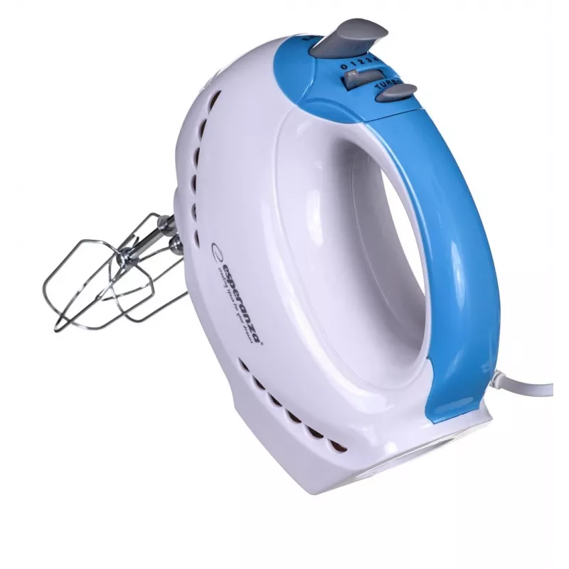 Esperanza EKM010 mixer Hand mixer 300 W Light Blue, White