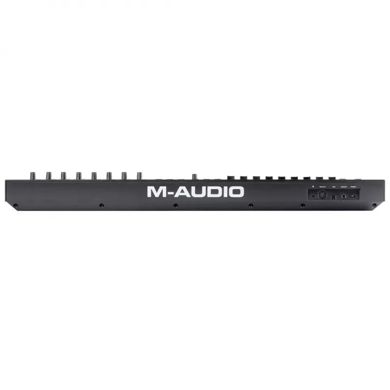 M-Audio Oxygen Pro 49 MIDI keyboard controller — 49 keys, 16 pads, 9 faders, OLED display, USB, MIDI out