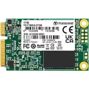Transcend MSA372M - SSD - 16 GB - intern - mSATA - SATA 6Gb/s