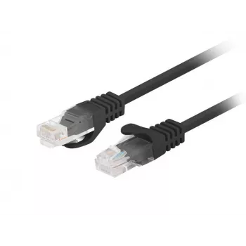 PATCHCORD Cat.6 UTP 3M Black FLUKE PASSED LANBERG 10-PACK