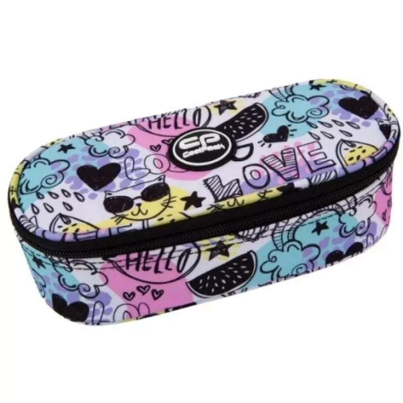 Pencil case CoolPack Campus MOOD F062934 — durable design, spacious compartments