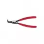 Knipex external circlip pliers A 01 for shafts D.3-10mm 90deg. threaded pole L.125mm