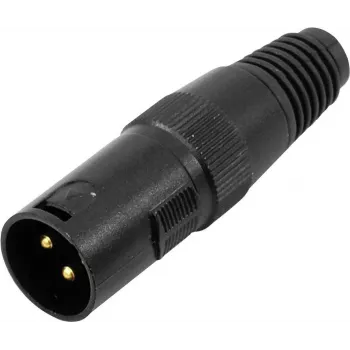 XLR 3-pin connector Omnitronic 30208430 — male/female audio connector, 3-pin