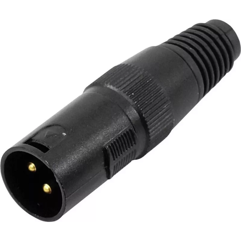 XLR 3-pin connector Omnitronic 30208430 — male/female audio connector, 3-pin