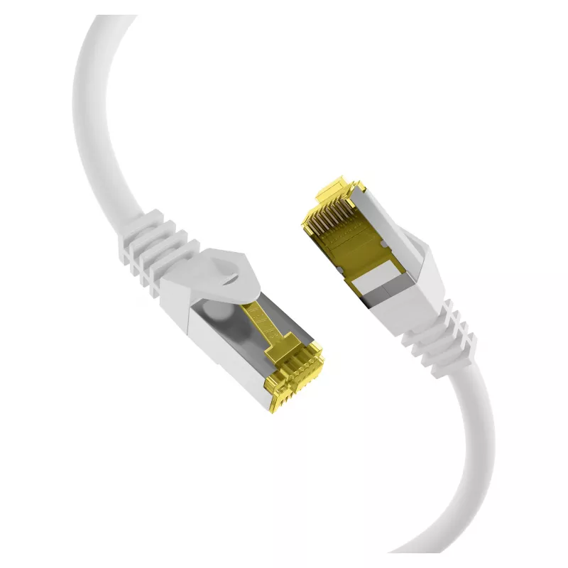 EFB-Elektronik RJ45 Patch Cable Cat.6A S/FTP LSZHCat.7 Raw Cable White 0,15m Manufacturer: EFB Elektronik (MK7001.0,15W)