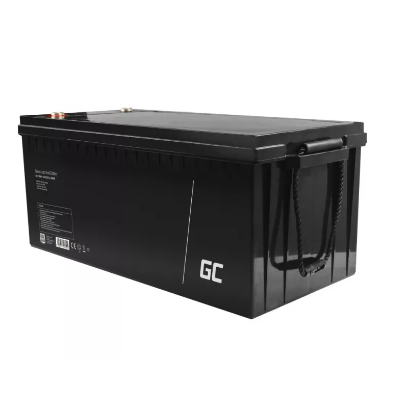 Vehicle battery Green Cell AGM33 VRLA AGM 200 Ah 12 V, maintenance-free, 58 kg