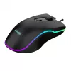 Wired heated gaming mouse ActiveJet AMY-W390 — ambidextrous, optical 2000 DPI, USB Type-A, 4 buttons, black