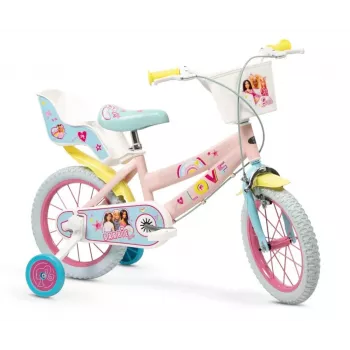 Children's bicycle Toimsa 12 inch model 1265 — Barbie design, 12-inch wheels, suitable for toddlers