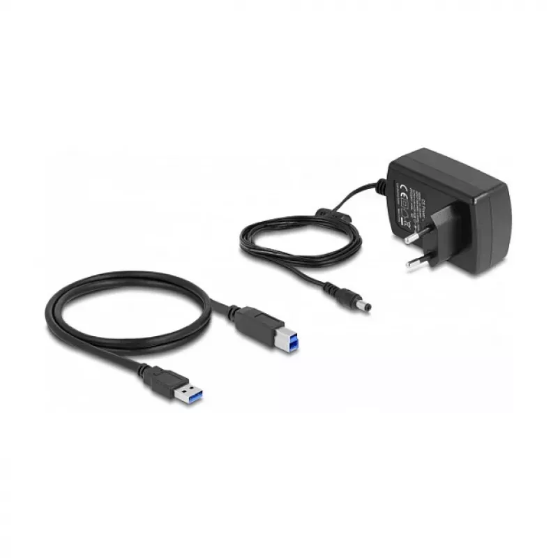 DeLOCK USB Dual Docking Station for 2 x SATA HDD SSD Clone Function Card Reader
