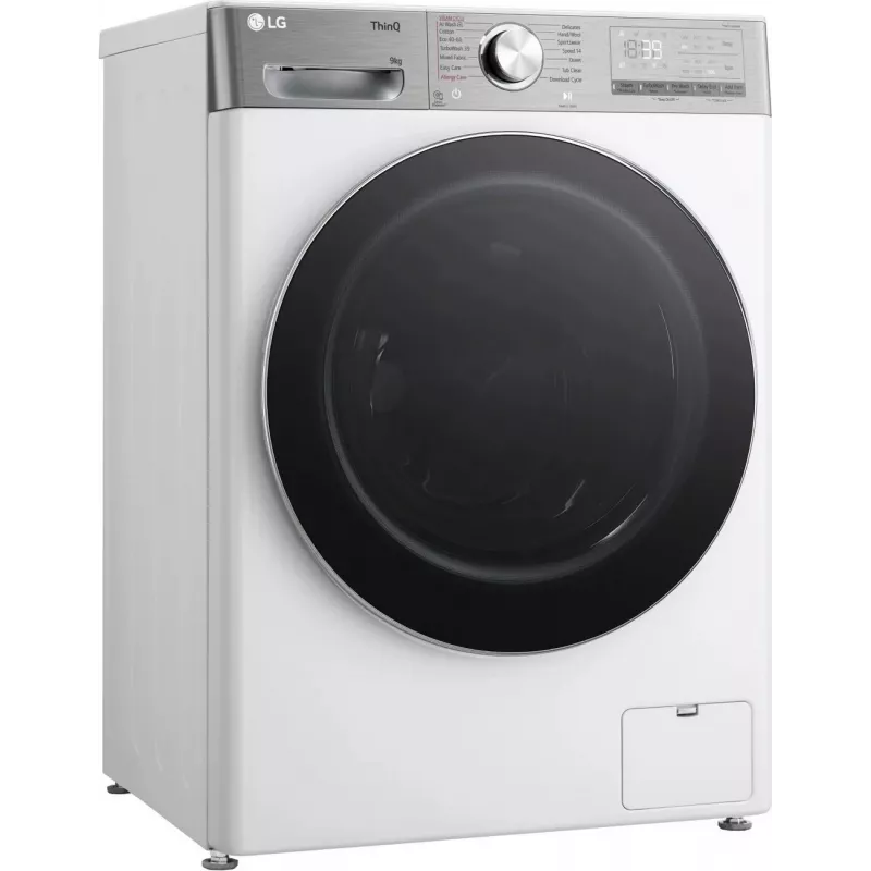 LG F2WR909P3W Washing machine, 9kg, 47.5cm, 1200RP