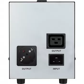 Bluewalker PowerWalker AVR 3000/SIV - Automatic Voltage Regulation - AC 230 V - 2400 Watt - 3000 VA - 2 Output Plugs (10120307)